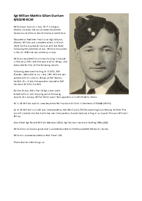A preview of a PDF biography for Dunham, William Matthie Gillam